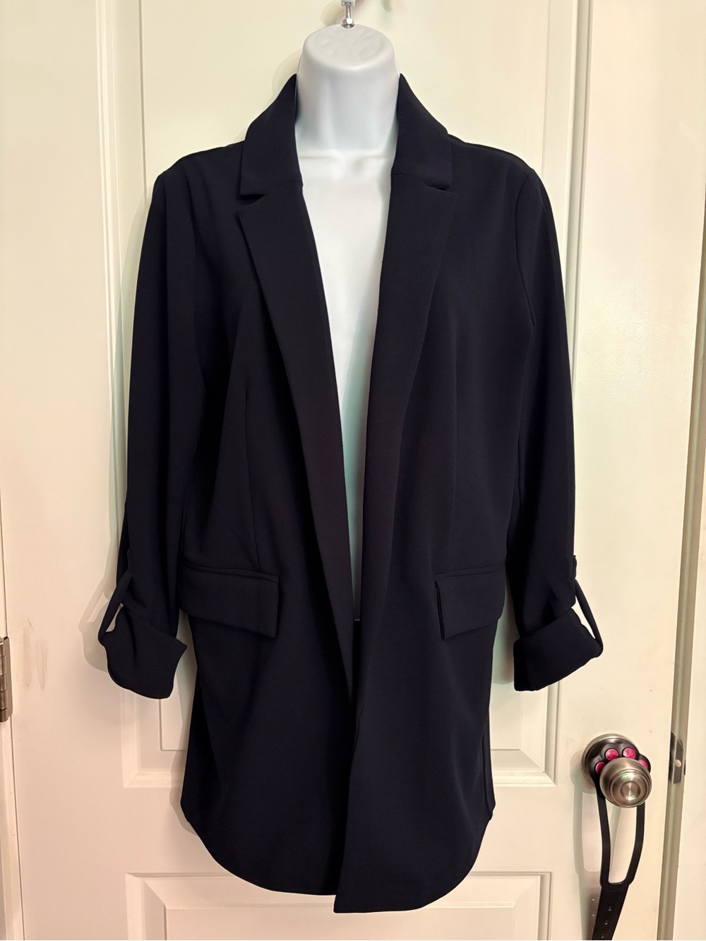 Dynamite 3/4 Sleeve NavyBlue Blazer M